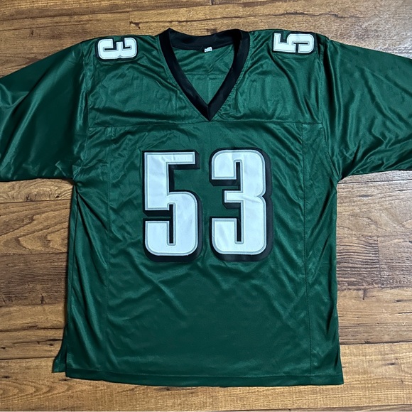 Philadelphia Eagles • X-Large • Green • Hugh Douglas • Signed • Jersey Shirt - Picture 6 of 11